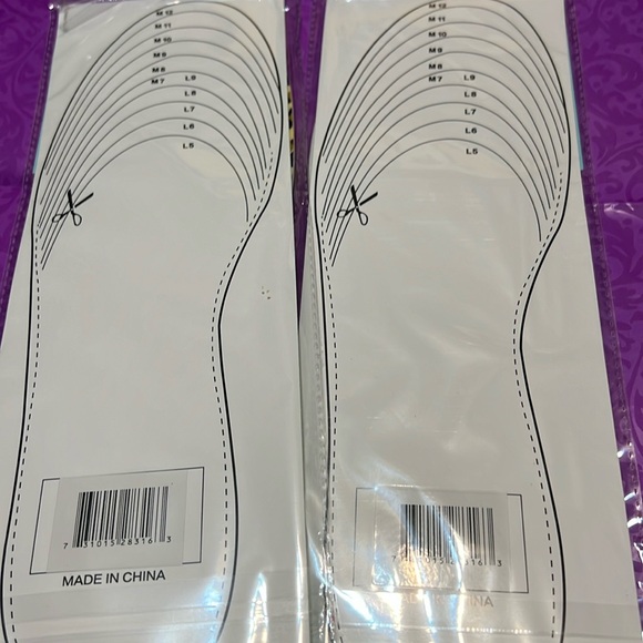 New Animal Print - Zebra & Leopard Set of Two Pair YEBEI Health Insoles Fashion - Picture 6 of 8